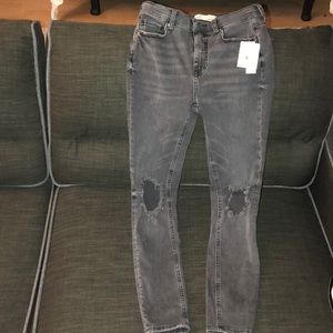 Free people grey jeans